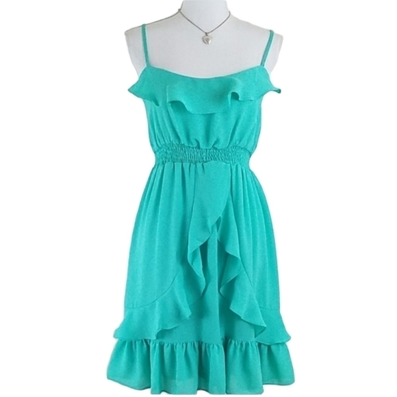 Max&Cleo~Sz XXS~"Anne" Green Tide Party Dress NWT. - Picture 2 of 12